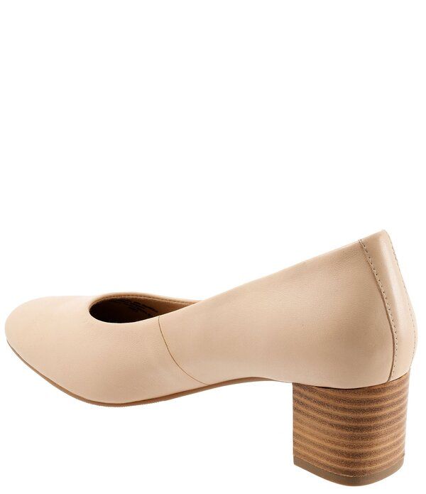 トロッターズ レディース シューズ パンプス レザー ヒール Trotters Daria Leather Cushioned Block Heel Pumps Beige ベージュ トロッターズ レディース シューズ パンプス レザー ヒール Trotters Daria Leather Cushioned Block Heel Pumps Beige ベージュ
