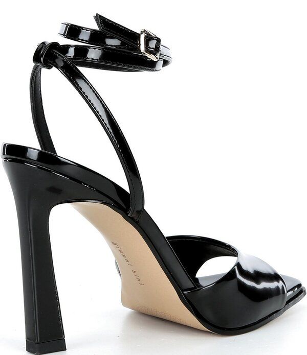 ジャンビニ レディース シューズ サンダル アンクル Gianni Bini Foles Ankle Wrap Square Toe Dressandals Black ブラック