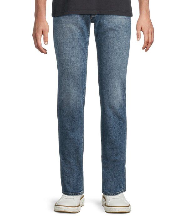 ダニエル クレミュ メンズ ボトムス デニムパンツ ジーンズ Cremieux Premium Denim Straight Light Wash Stretch Jeans Denim デニム