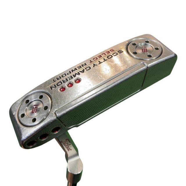 【中古】 タイトリスト SCOTTY CAMERON select NEWPORT(2018) 34インチ パター PT スチール (フレックスその他) メンズ 男性用 右利き 右用 Cランク ゴルフクラブ