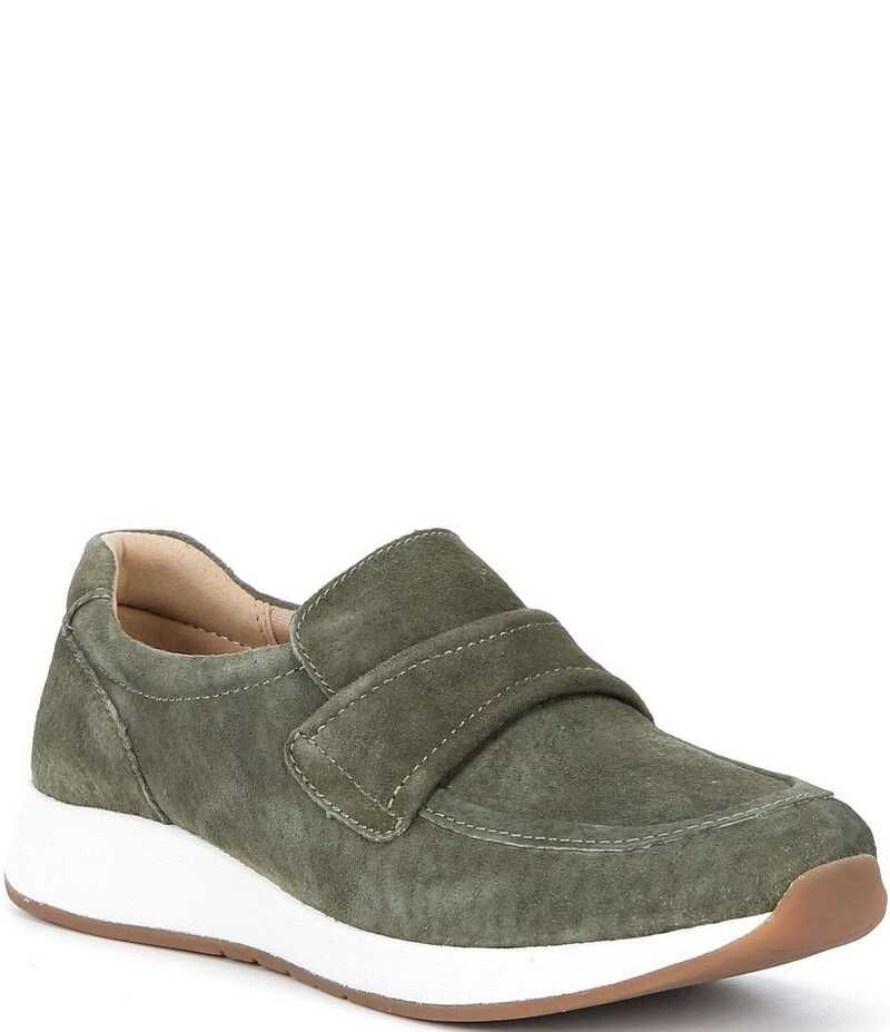 ダンスコ レディース シューズ スニーカー スエード ローファー Dansko Clementine Nubuck Suede Loafer Sneakers Olive オリーブ 29,770円