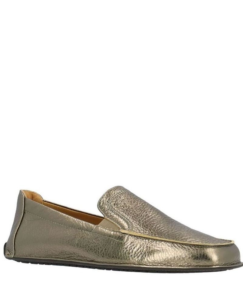 ラモールドピード レディース シューズ サンダル レザー LAmour Des Pieds Falira Leather Driver Flats Hematite Metallic メタリック