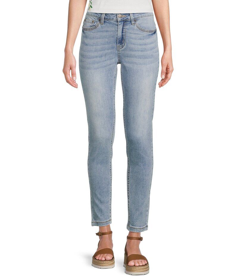 レバ レディース ボトムス デニムパンツ デニム アンクル ジーンズ Reba Tanya Ankle Skinny Denim Jeans Light Vintage デニム