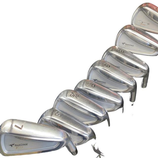 【中古】 ブリヂストン TOURSTAGE ViQ FORGED 8S アイアンセット IR NS PRO 950GH ウェイトフロー (フレックスS) メンズ 男性用 右利き 右用 Dランク ゴルフクラブ