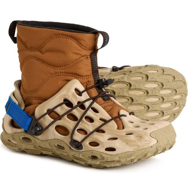 メレル レディース シューズ ブーツ・レインブーツ Merrell Hydro Moc AT Puff Mid 1TRL PrimaLoft Shoes Insulated For Women Spice