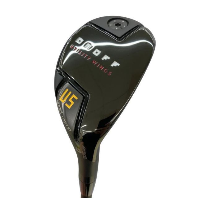 【中古】 ダイワ(グローブライド) ONOFF UTILITY WINGS(2024) KURO U5 ユーティリティ UT CBT-624I (フレックスS) メンズ 男性用 右利き 右用 Cランク ゴルフクラブ