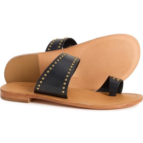 フリーピープル レディース シューズ サンダル レザー Free People Amelie Sandals Leather For Women Black ブラック