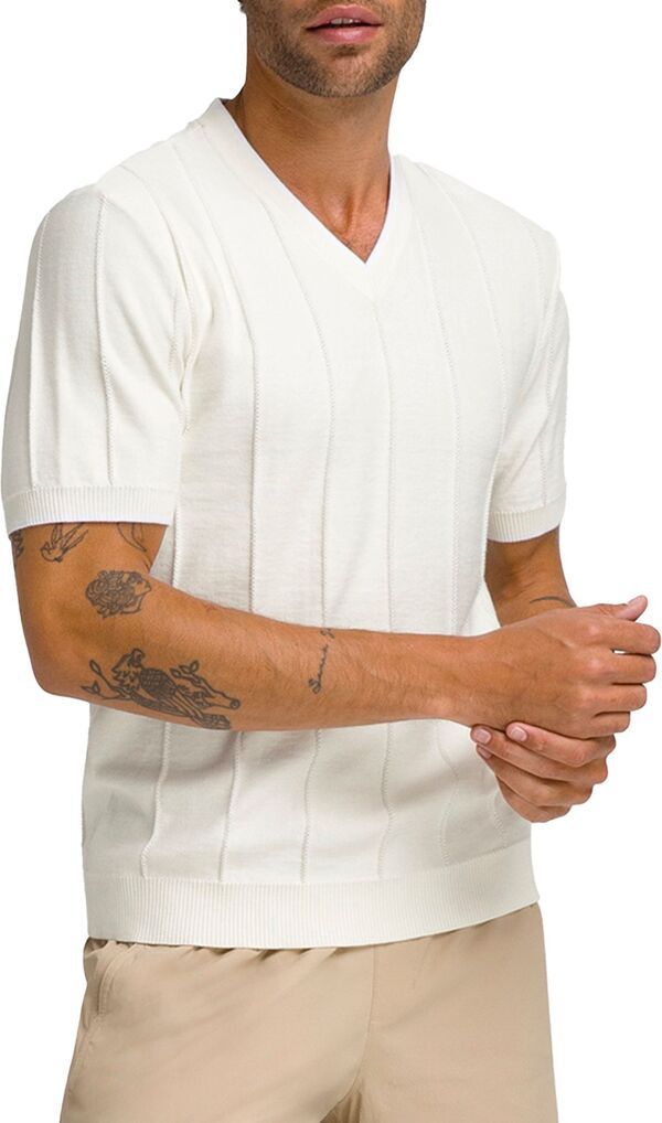 ウィルソン レディース アウター ニット・セーター Vネック Wilson Mens Club Essex Tennis VNeck Sweater Sandrift 12,411円