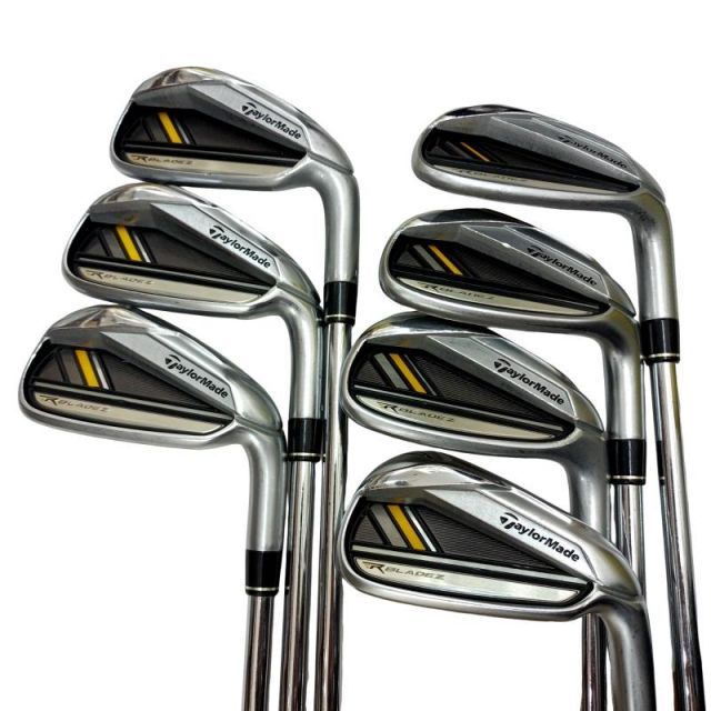 【中古】 テーラーメイド ROCKET BLADEZ 8S アイアンセット IR KBS C-TAPER 90 (フレックスS) メンズ 男性用 右利き 右用 Cランク ゴルフクラブ