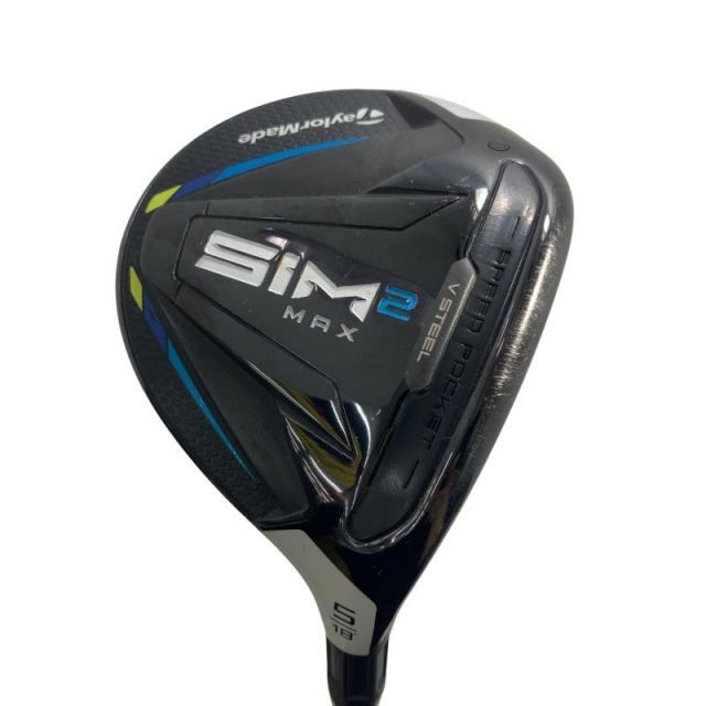 【中古】 テーラーメイド SIM2 MAX 5W フェアウェイウッド FW リシャフト (フレックスその他) メンズ 男性用 右利き 右用 Dランク ゴルフクラブ