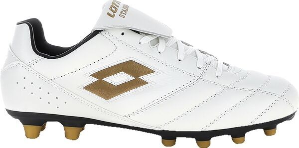 ロット レディース シューズ スニーカー Lotto Stadio 200 III FG Soccer Cleats WhiteGold ホワイト