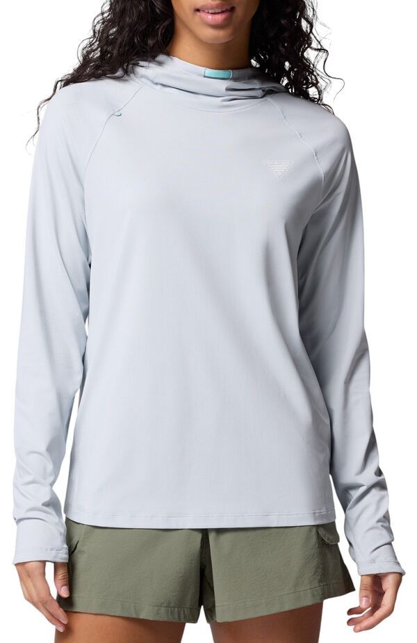 コロンビア レディース アウター パーカー・スウェット Columbia Womens Wild Cast Sun Hoodie Cirrus Grey グレー 8,986円
