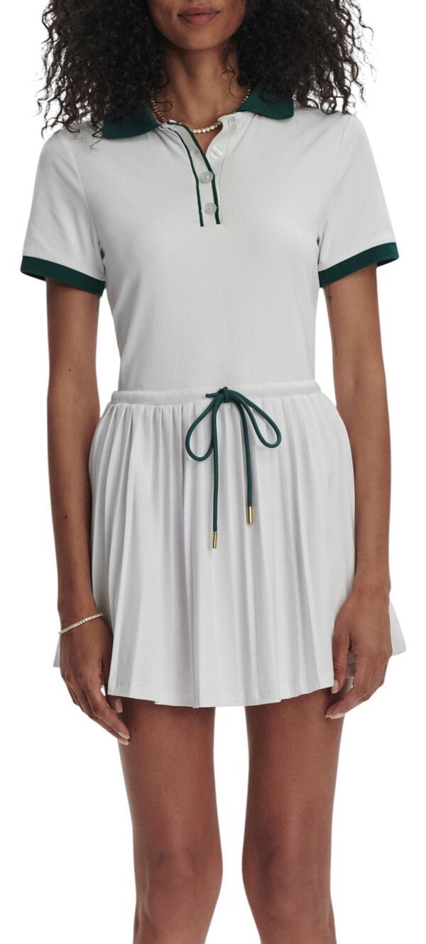 バーレイ レディース トップス ワンピース Varley Womens Paloma Dress WhiteForest ホワイト