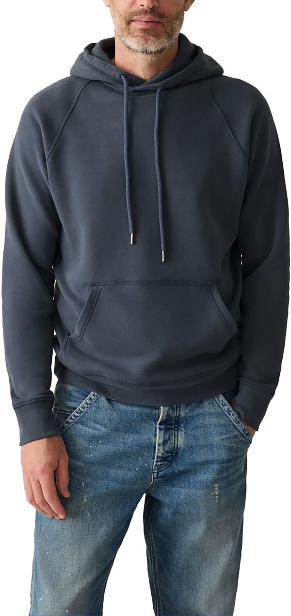 ファレティ メンズ アウター パーカー・スウェット フリース Faherty Mens High Standard Fleece Hoodie Blue Nights ブルー