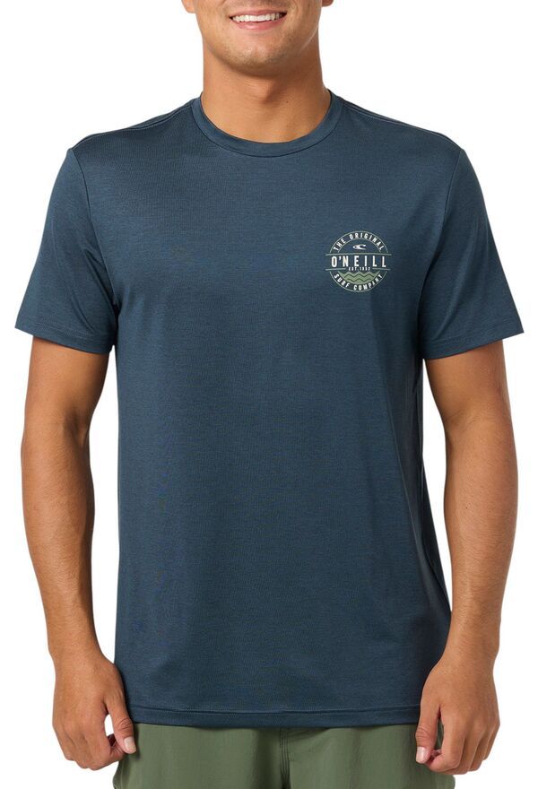 オニール メンズ トップス シャツ ONeill Mens Traveler UPF TShirt Heather Midnight Navy ヘザー