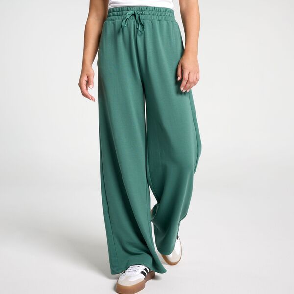 DSG レディース ボトムス カジュアルパンツ ワイドレッグ DSG Womenso Soft Wide Leg Pants Dark Green グリーン