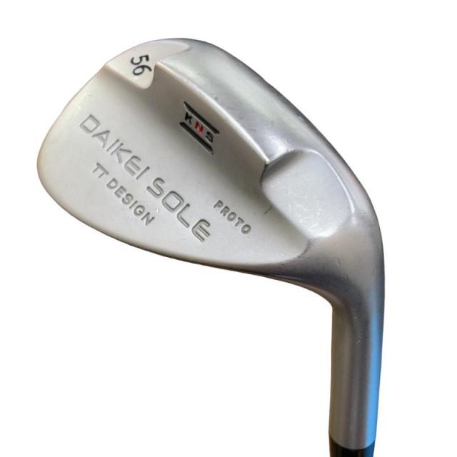 【中古】 特価メーカー KNSGOLF DAIKEI SOLE 56° ウェッジ WG リシャフト (フレックスその他) メンズ 男性用 右利き 右用 Cランク ゴルフクラブ