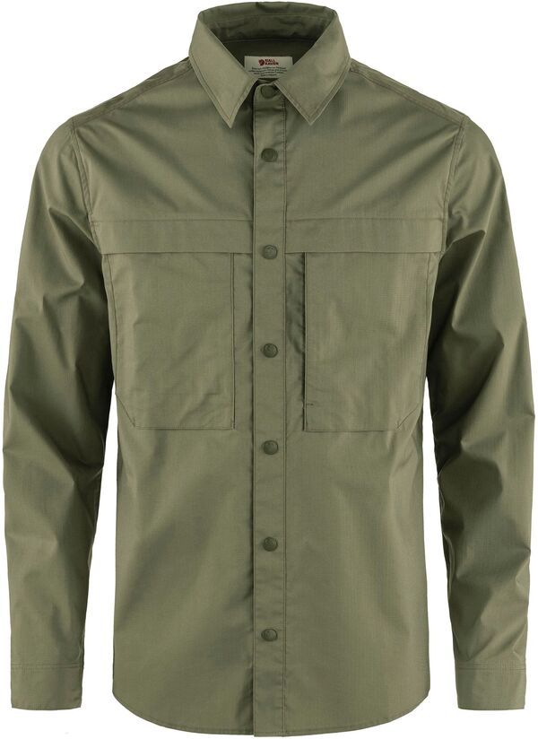 フェールラーベン メンズ トップス シャツ Fjallraven Mens Abisko Trailong Sleeve Shirt Green グリーン