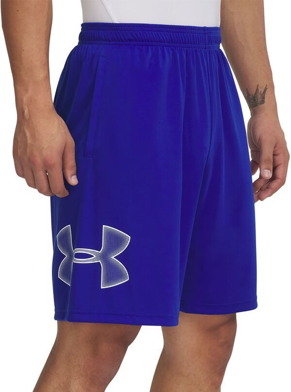 アンダーアーマー メンズ ボトムス ハーフパンツ・ショーツ ショートパンツ グラフィック Under Armour Mens Tech Graphic 10 Shorts RoyalWhite ホワイト 8,506円