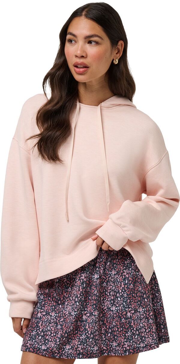 トラビスマヒュー レディース アウター パーカー・スウェット TravisMathewomenskyloft Soft Golf Hoodie Heather Pearl Blush パール