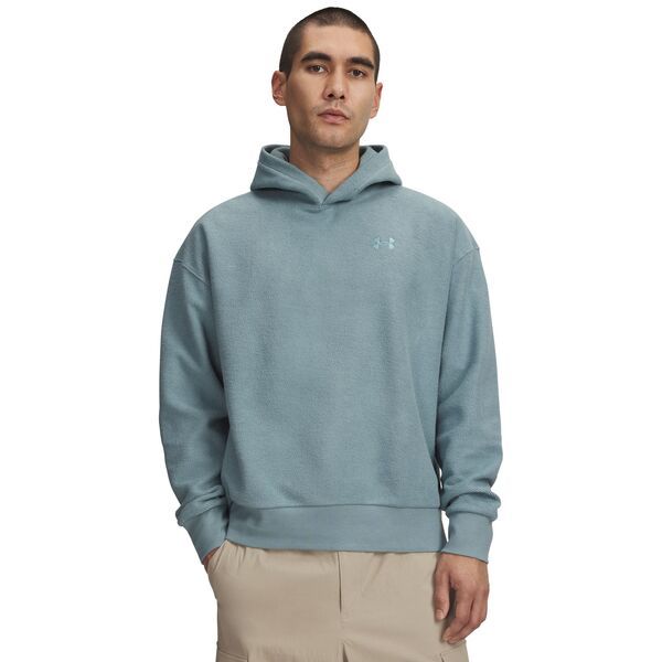 アンダーアーマー メンズ アウター パーカー・スウェット パイル フリース Under Armour Mens Icon Fleece Reversible Terry Hoodie Serpentine