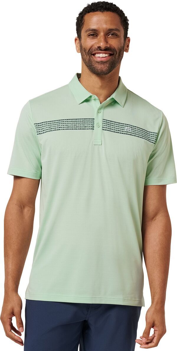 トラビスマヒュー メンズ トップス ポロシャツ TravisMathew Mens River Boat Cruise Golf Polo Aqua Foam アクア