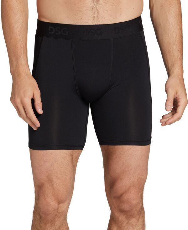 DSG メンズ ボトムス ハーフパンツ・ショーツ ショートパンツ DSG Mens 7 Compression Pocket Shorts Pure Black ブラック