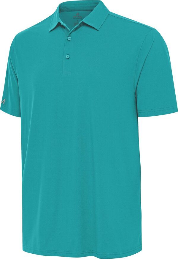 アンティグア メンズ トップス ポロシャツ Antigua Mens Era Solid Golf Polo Reef