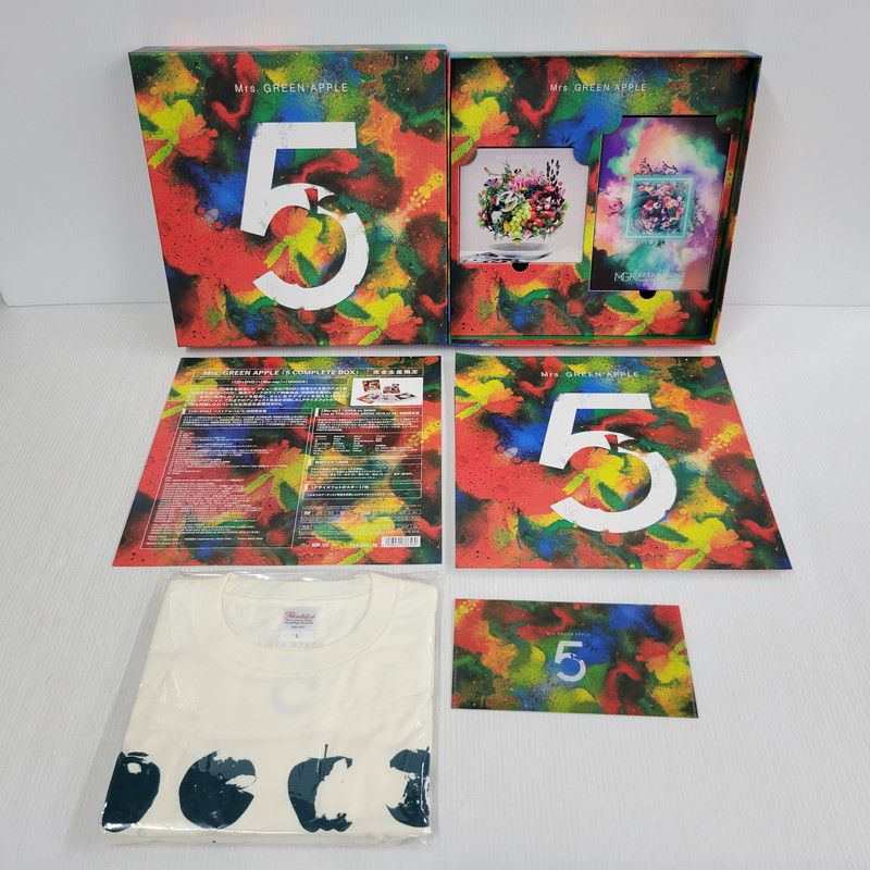 中古品】 Mrs. GREEN APPLE 5 COMPLETE BOX 完全生産限定 [DVD+Blu-ray