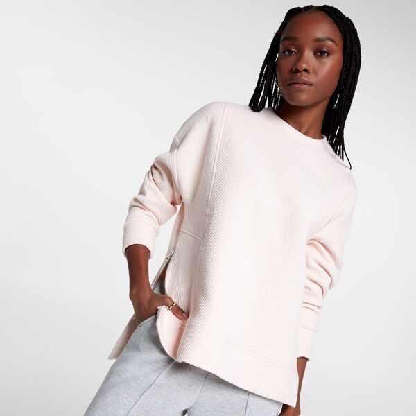 キャリー レディース アウター パーカー・スウェット CALIA Womens Elevate Ripple Tunic Faded Pink ピンク