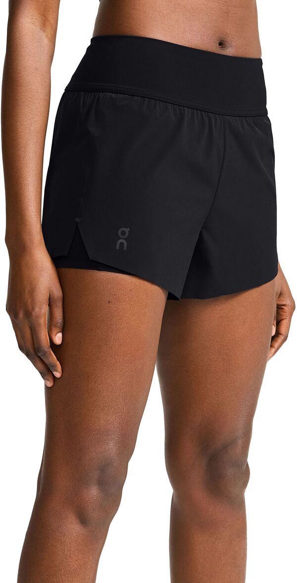 【送料無料】 オンジー レディース カジュアルパンツ ボトムス On Womens Running Shorts Black