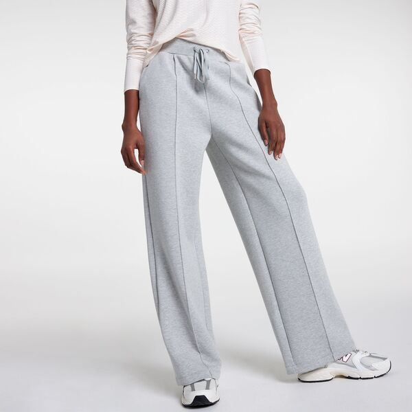 キャリー レディース ボトムス カジュアルパンツ ワイドレッグ スキューバ CALIA Womensoft Scuba Wide Leg Pant Light Heather Grey グレー