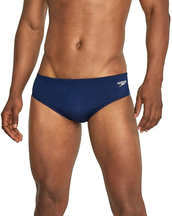 スピード メンズ 水着 ハーフパンツ・ショーツ Speedo Mens Eco Prolt Solid Brief Swimsuit Speedo Navy ネイビー