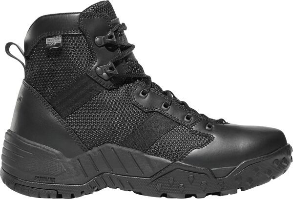 ダナー メンズ シューズ ブーツ・レインブーツ Danner Menscorch SideZip 6 Waterproof Work Boots Black ブラック