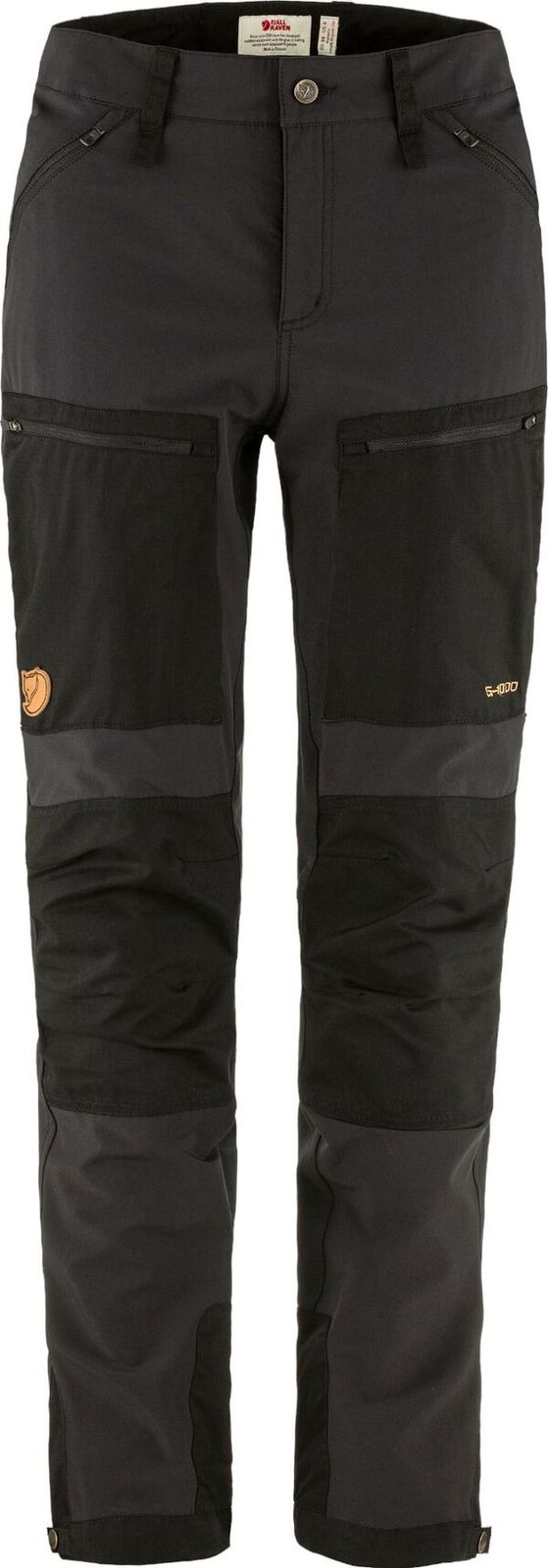 フェールラーベン レディース ボトムス カジュアルパンツ Fjallraven Womens Keb Agile Trouser Black ブラック