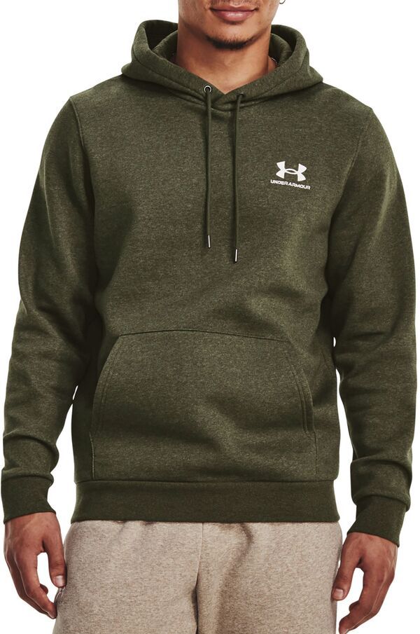 アンダーアーマー メンズ アウター パーカー・スウェット フリース Under Armour Mens Icon Fleece Hoodie Marine Od GreenWhite ホワイト