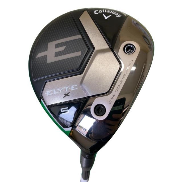 【中古】 キャロウェイ ELYTE X 5W フェアウェイウッド FW VENTUS GREEN 50 for CW(ELYTE FW) (フレックスSR) メンズ 男性用 右利き 右用 Cランク ゴルフクラブ