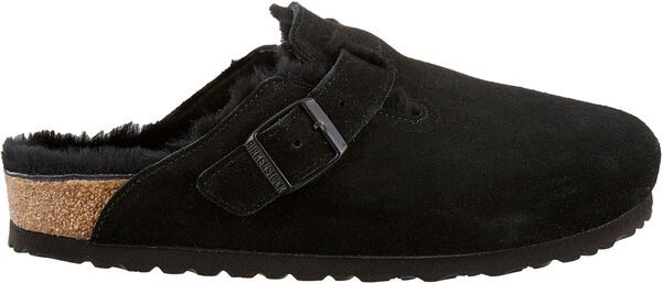 ビルケンシュトック レディース シューズ サンダル Birkenstock Womens Boston Shearling Clogs BlackBlack ブラック