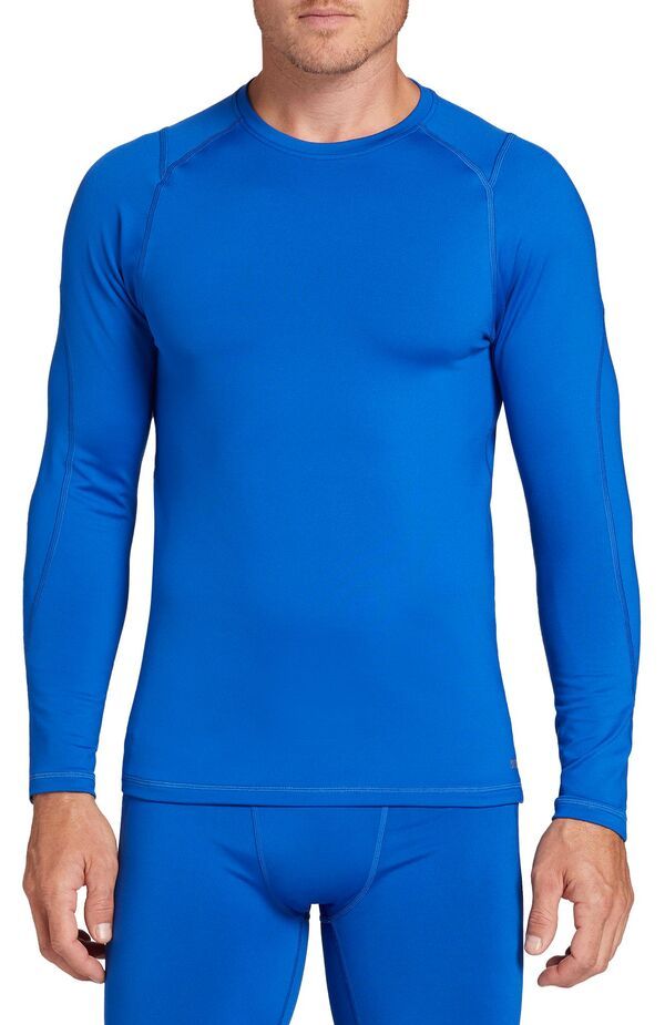 DSG メンズ トップス シャツ クルーネック DSG Mens Cold Weather Crewneck Long Sleeve Shirteam Royal Blue ブルー