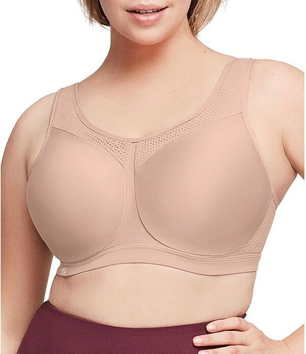 グラマライズ レディース アンダーウェア ブラジャー Glamorise Womens Underwire Sports Bra Cafe