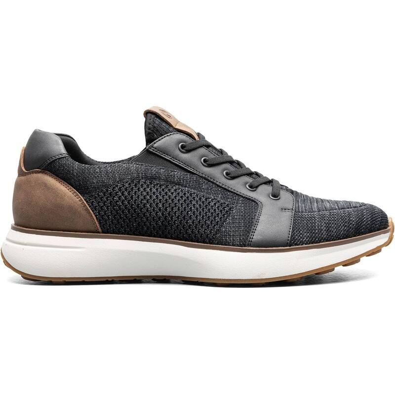 ノンブッシュ メンズ シューズ スニーカー ニット Nunn Bush Mens Kore Swift Knit Moc Toe Sneakers Black Multi ブラック