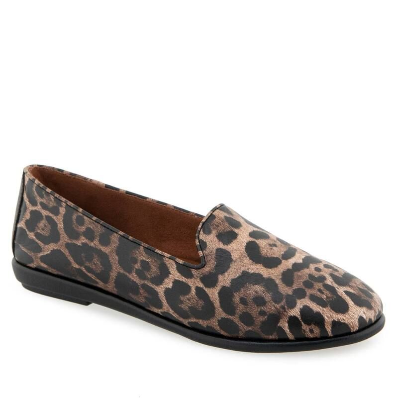 エアロソールズ レディース シューズ スリッポン・ローファー Aerosoles Betunia Womens Loafers Leopard Faux Leather アニマル