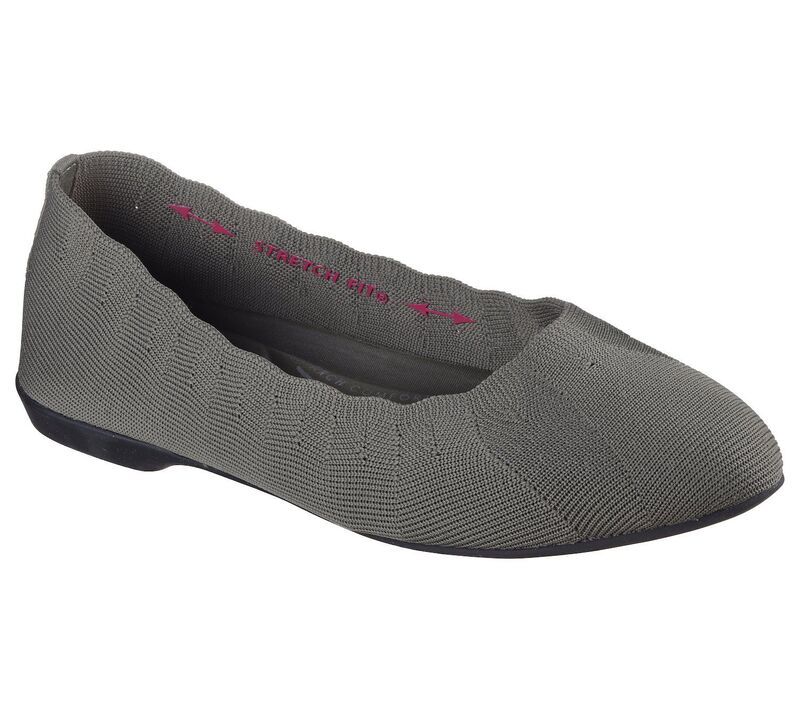 スケッチャーズ レディース シューズ サンダル Skechers Cleo Style Womens Flats Olive オリーブ