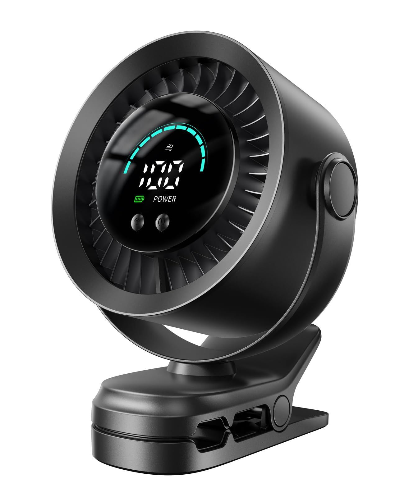 【2026特許取得降噪技術15dB&暴風クリップファン】卓上扇風機 クリップ 小型 強力 USB急速充電式 車 扇風機 壁掛け 冷たい風がでる 6000mAh大容量 15H持続稼働 100段階風力調節 LED残量表示 くりっふ式 卓上ファン d2174b87