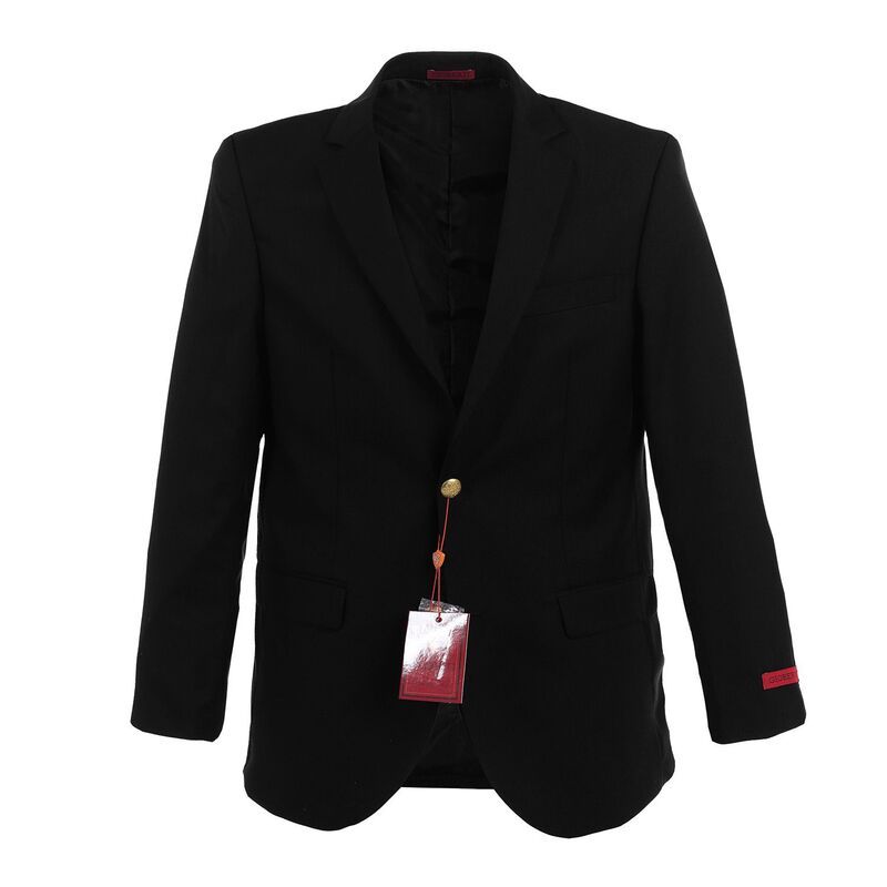 ジョベルティ メンズ アウター ジャケット・ブルゾン ブレザー Gioberti Mens Formal Blazer Jacket Black ブラック