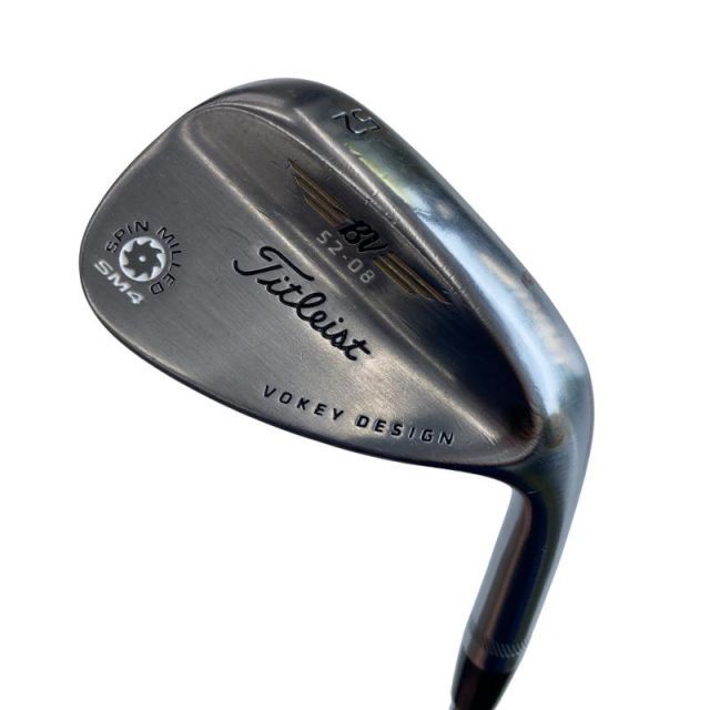 中古】 タイトリスト VOKEY SPIN MILLED SM4 ツアークロム 52°/08