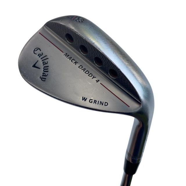中古 キャロウェイ MACK DADDY 4 クロムメッキ 58°&frasl;12°W ウェッジ WG