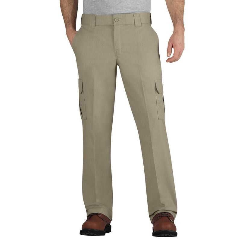 ディッキーズ メンズ ボトムス カジュアルパンツ カーゴパンツ Mens Dickies RegularFit Flex Fabricargo Pants Desert Sand サンド