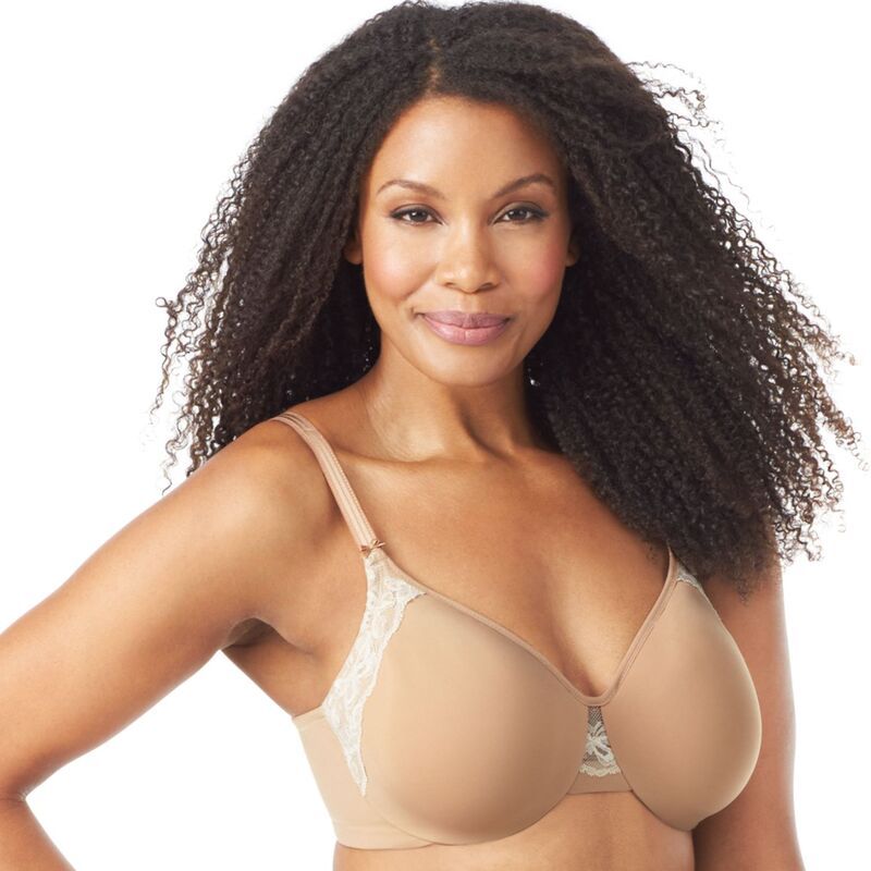 オルガ レディース アンダーウェア ブラジャー ミニ OlgaR by WarnersR Bras Cloud 9 FullFigure 2ply Underwire Minimizer Bra GI8961A Toasted Almond