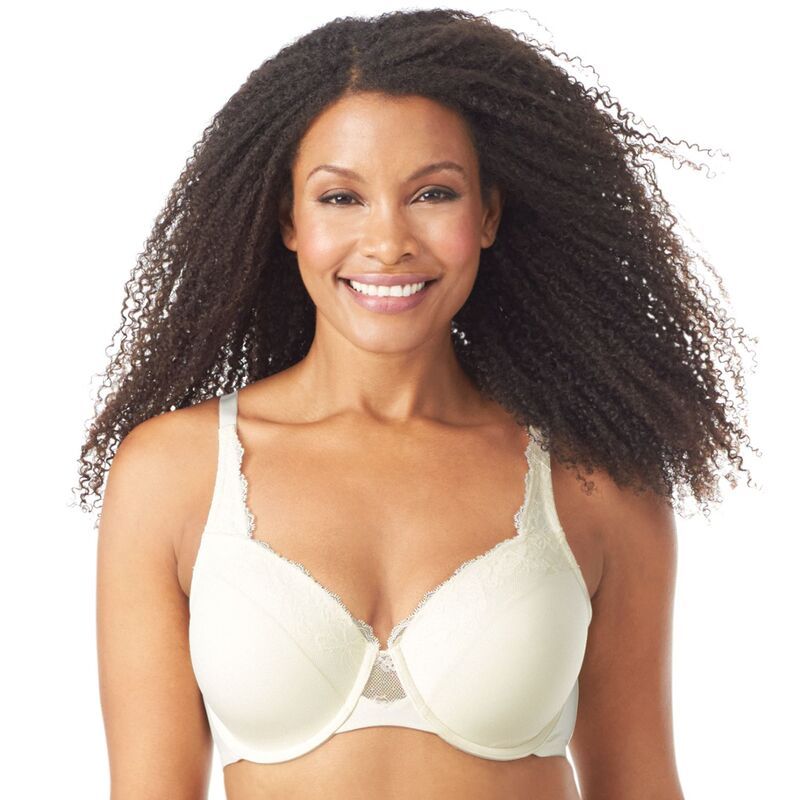 オルガ レディース アンダーウェア ブラジャー OlgaR by WarnersR Bras Cloud 9 FullFigure Underwire Bra GF7961A Gardenia